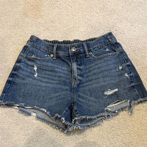 Aerie Blue Jean Shorts